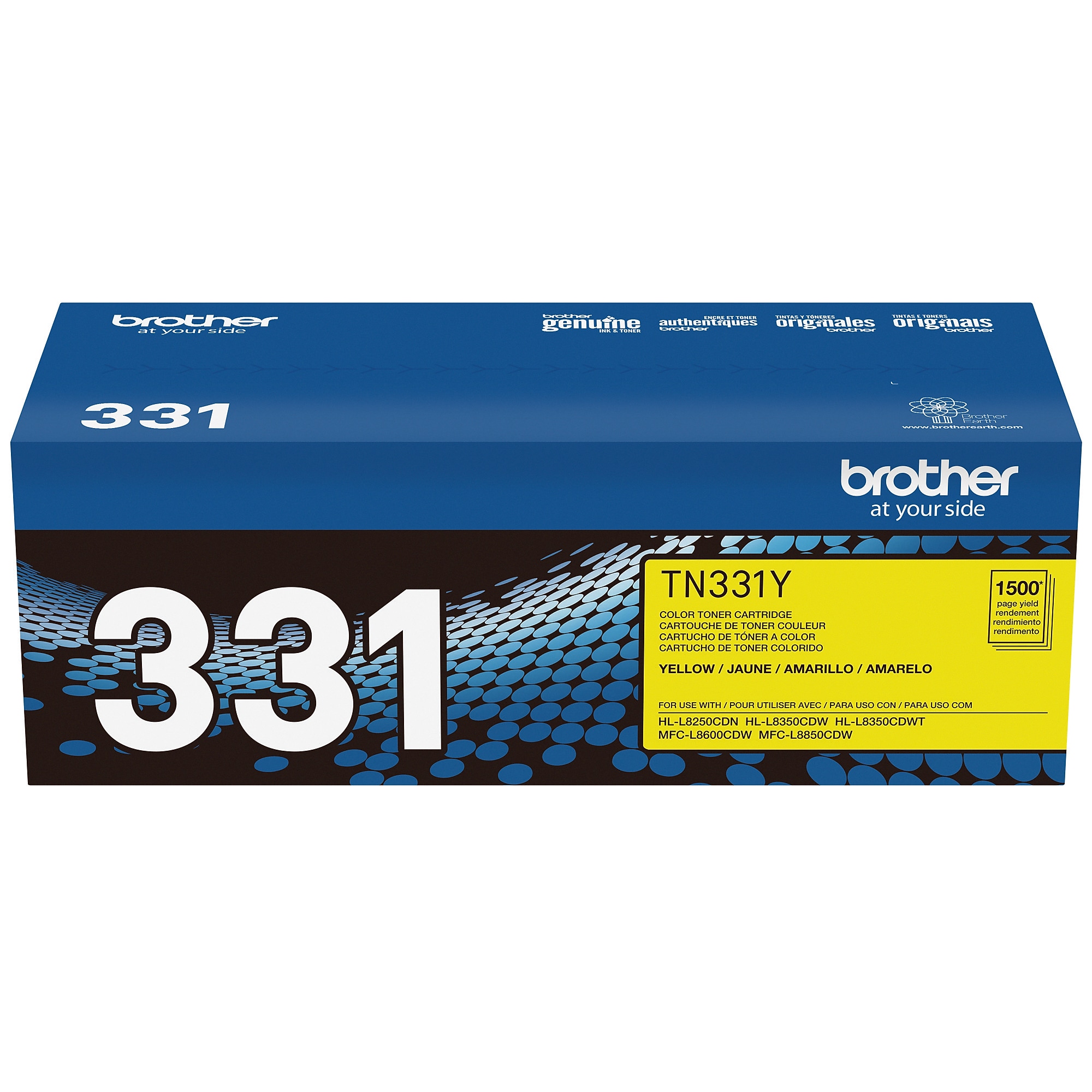 Brother TN-331 Yellow Standard Yield Toner Cartridge   (TN331Y) Sansujyuku sansujyuku.com