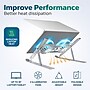 Purely F82 Cooling Fan Height-Adjustable 18" Collapsible/Portable Laptop Stand, 1 USB Port (PLSF82)~#|#~39BB07FF-A861-4EAF-A48E7B1A9B9DBC93_sc7