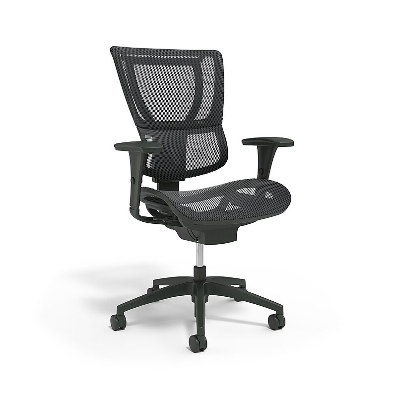 Workplace2.0 Lawton Ergonomic Mesh Swivel Task Chair, Black (UN62655) image 1