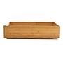 Household Essentials Glidez Bamboo and Steel Pull-Out/Slide-Out Storage Organizer for Under Cabinet Use 1-Tier, Natural (HE1088)~#|#~39CA1491-474D-4B3C-9EF49437D43777D5_sc7