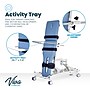 Viva Comfort Electric Height Adjustable Physical Therapy Tilt Table with Straps, 485 lbs. Capacity, Blue (ADI903-05-MK)~#|#~39CE410F-C7BC-44D7-902165631696976D_sc7