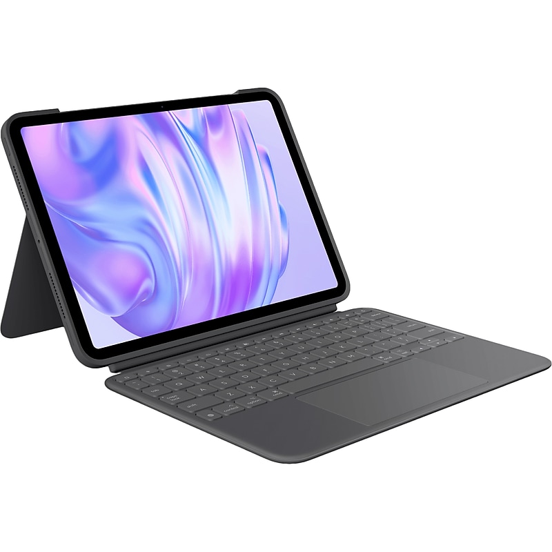 Logitech Combo Touch 11" Keyboard Case for iPad Pro, Graphite (920-012659) image 1