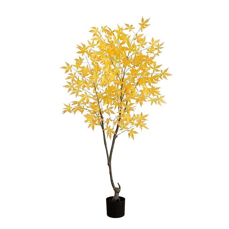 Nearly Natural 5' Autumn Maple Artificial Fall Tree (T4839) image 1