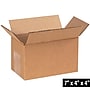 7" x 4" x 4" Heavy Duty Shipping Boxes, 32 ECT, Kraft, 25/Pack (BS070404)~#|#~39D07987-9911-43B5-A8AD0BAC3B55A810_sc7