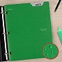 Five Star Stay Put  3-Hole Punched 2 Pocket Plastic Folder, Retro Green (333420E-ECM26)~#|#~39D48042-7601-4BF3-BA9DE5B42CF71AC1_sc7