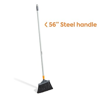 Coastwide Professional™ Commercial 12" Angled Broom, Gray (CW58004)