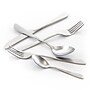 MegaChef Gibbous Stainless Steel Flatware Set,  20 Piece~#|#~39D69FE0-A366-4156-BD56C77D5918AC88_sc7