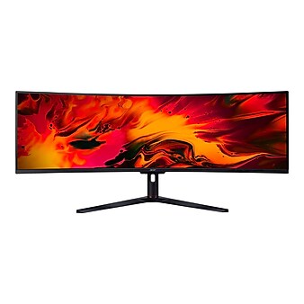 Acer Nitro EI491CR Sbmiiiphx 49" Curved 4K Ultra HD LED Monitor, Black (UM.SE1AA.S01)