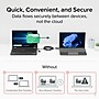 Plugable 6.6' USB Data Transfer Cable with USB-C Adapters (USBC-TRAN)~#|#~39D8BE87-821E-46B6-8B8B339B6EA260A3_sc7