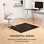 Anji Mountain Standard Bamboo Carpet & Hard Floor Chair Mat, 42" x 48", Java (AMB24080)~#|#~39DC5B37-5F2D-4E5C-BE8D173C316513EB_sc7