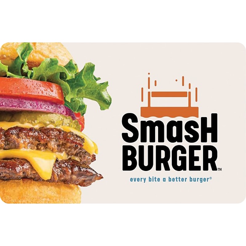 Smashburger $50.00 Gift Card, Email Delivery image 1