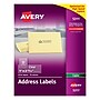 Avery Address Labels for Copiers, 1" x 2-13/16", Clear, 2,310 Labels/Pack (5311)~#|#~39E45864-737F-4D7F-B54147BAEE4234F1_sc7