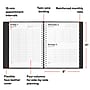 2027 Staples 8" x 11" Four-Person Daily Appointment Book, Assorted Colors (ST12935-27)~#|#~39E4D212-E6EC-49A6-9A8BB40A74EBB817_sc7