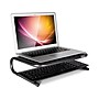 Allsop The Metal Art Jr. Monitor Stand, Pearl Black, 2/Pack (31958)~#|#~39E5CE74-56BB-4939-BF55E24379D78721_sc7