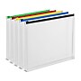 Staples Moisture Resistant Plastic File Pocket, Letter Size, Assorted Colors, 5/Pack (TR51842)~#|#~39E616D1-9804-4E96-87433968B2B77518_sc7