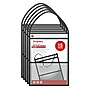 Staples Heavyweight Stitched Job Ticket Holder, 9" x 12", Clear, 15/Pack (ST63077)~#|#~39E63DA5-579D-4350-A4A74B07F7E472B8_sc7
