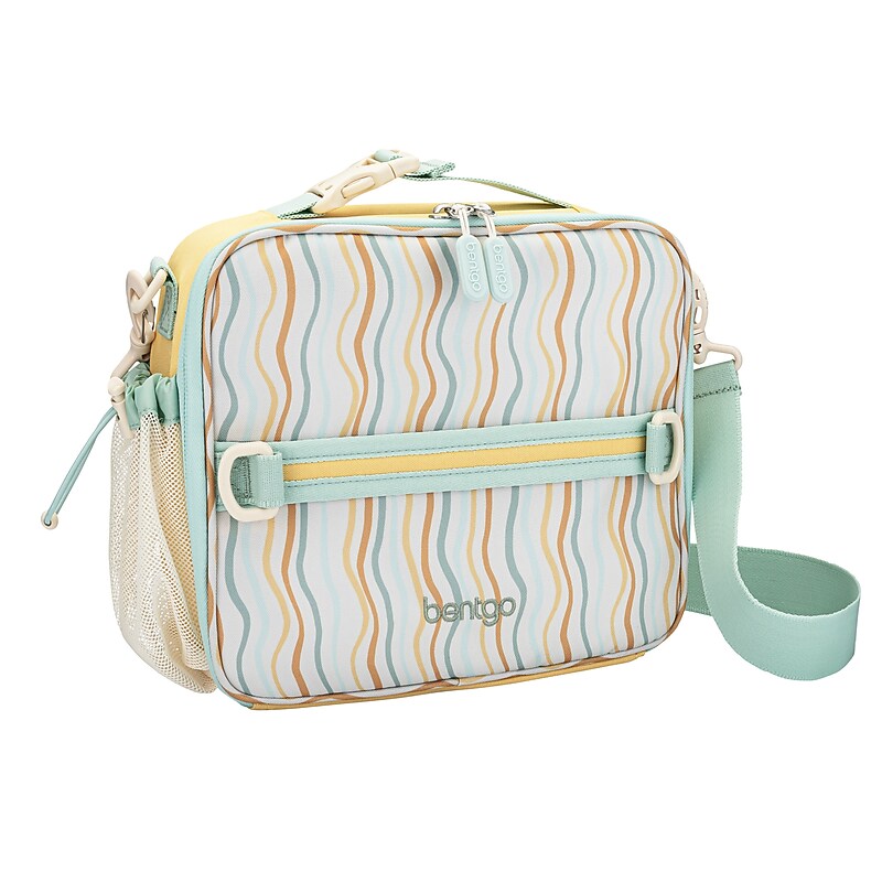 Bentgo Kids Prints Wavy Insulated Lunch Bag (BGPTBAG-WAV) image 1