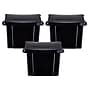 Alpine Industries Sanitary Receptacle, 9" x 10", Black, 3/Pack (451-BLA-3)~#|#~39EA3C1A-92D7-43E0-A61751BF9541F670_sc7