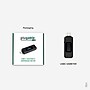 Plugable USB 3.1 Type C Male/Female Voltage and Amperage Meter, Black (USBC-VAMETER)~#|#~39ECCA38-5218-450B-AEBDAFD24CA7310D_sc7