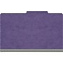 Medical Arts Press Pressboard Classification Folder, 2 Dividers, 2" Expansion, Legal Size, Purple, 10/Box (DV-T52-26-3PRP)~#|#~39F04078-3CBB-4BFD-A518FEDC348429DA_sc7