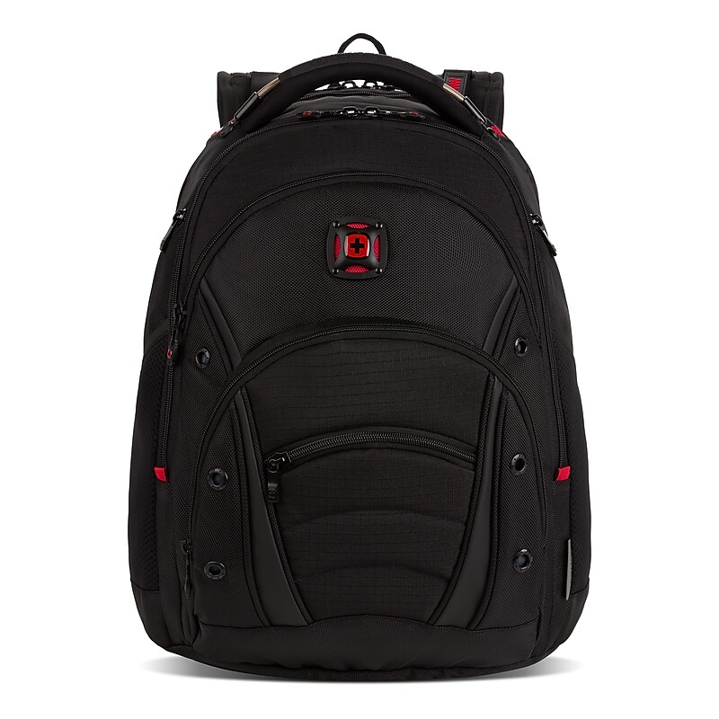 Wenger Synergy Laptop Backpack, Large, Black (WG5203222405) image 1