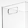 iDESIGN Small Stackable Plastic Storage Bin, Clear, 8/Pack (28488C8)~#|#~39F36FC9-485C-4080-B43A43709FE23563_sc7