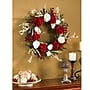 Nearly Natural 4899 24" Hydrangea with White Roses Wreath~#|#~39F8D499-625A-4A43-85EB53BDDEB8B0AE_sc7