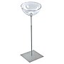 Azar 12" Bowl Floor Display, Silver/Clear (700972)~#|#~39FADA31-4EBC-4CBB-A8BF98165ECC6965_sc7