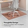 Anji Mountain Rug'd Carpet & Hard Floor Chair Mat, 40" x 54", Burlington Terracotta (AMB9043-4054)~#|#~39FC32EE-FFD1-4FF7-91B0446FC218F8EB_sc7