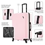 DUKAP Discovery 28" Hardside Suitcase, 4-Wheeled Spinner, TSA Checkpoint Friendly, Pink (DKDIS00L-PNK)~#|#~39FD5986-2F5D-483B-AABEBCC99E803FEB_sc7