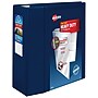 Avery Heavy Duty 5" 3-Ring View Binders, D-Ring, Navy Blue (79806)~#|#~3A0AEEA4-4444-42E1-BAF9B2E47B08A561_sc7