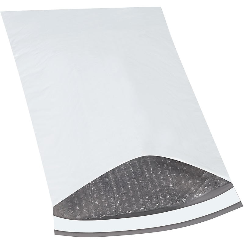 10.5" x 16" Self-Sealing Bubble Mailer, 100/Pack (B836) image 1
