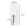 Command Damage Free Medium Utility Hook, 2 lb., White, 7/Pack (17065-VPES)~#|#~3A1788CF-F46A-4954-868E2726B4ABC1E3_sc7