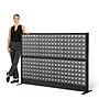 Luxor Studio Modular Wall Room Divider System Acoustic Panel, 48" H x 70" W, Freestanding, Gray, PET (PPWL001)~#|#~3A199B5F-FA80-4C7C-933671DE61A9FD96_sc7