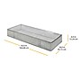 Whitmor Underbed Storage Bag, Gray (5455-75)~#|#~3A1AD6C1-AD28-4266-AA0F2241D1307D43_sc7