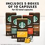 Starbucks Variety Coffee Nespresso Original Capsules, Variety Pack Roast, 50/Box (109044)~#|#~3A1B322A-3A5F-471F-B5D96F402ABF1716_sc7