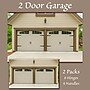 Household Essentials 66-Piece Decorative Garage Handle and Hinge Magnets for Steel Doors, 66/Pack, Black (HH240)~#|#~3A1B5C1F-3AB2-4C7A-ABFA42FFC56F7D54_sc7