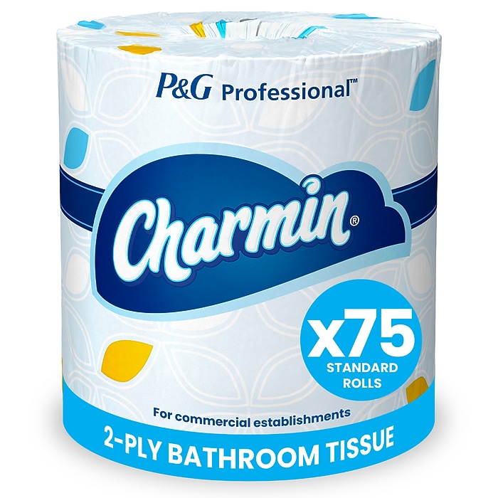 Charmin Professional Toilet Paper, 2-ply, White, 450 Sheets/Roll
