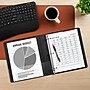 Staples 1" 3-Ring View Binder, D-Ring, Black (55395/26431)~#|#~3A1B9864-2614-459F-BFFC992DF1532FC2_sc7