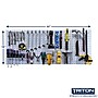 Triton Products White Polypropylene Pegboards with 1/4 In. Hole Size, Set of 2 (019)~#|#~3A1FA985-0109-432E-AA4C727C649BD6BF_sc7