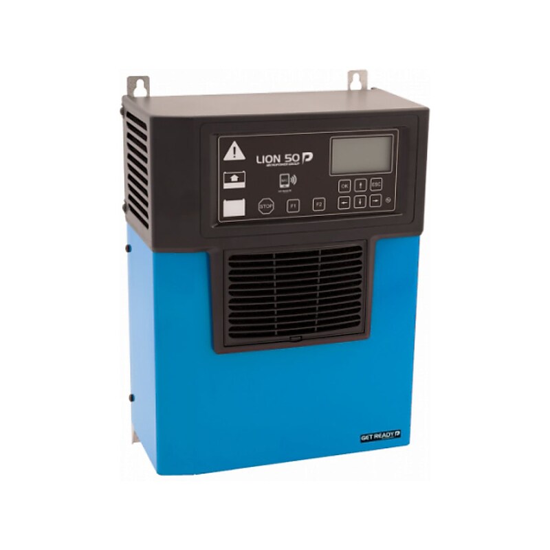 Nilfisk Shelf Fast Charger, 240V, Blue/Black (56125027) image 1