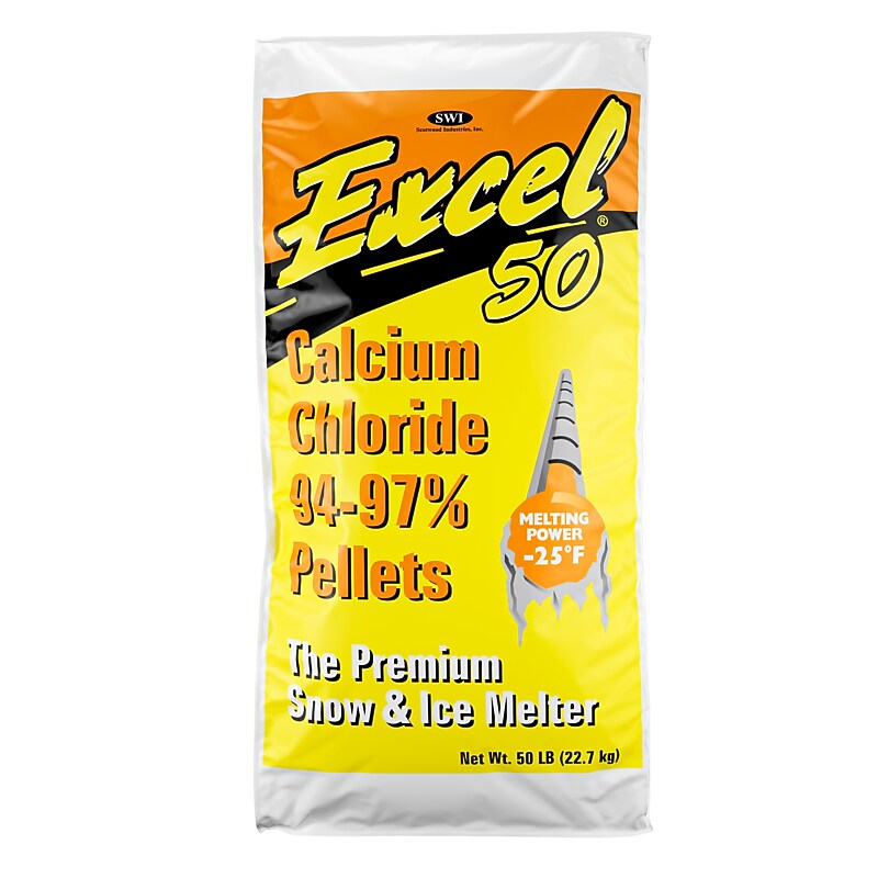 Scotwood Industries Excel Ice Melt Pellets, 50 lbs. Bag (50BWTR/EXL/HEAT) image 1