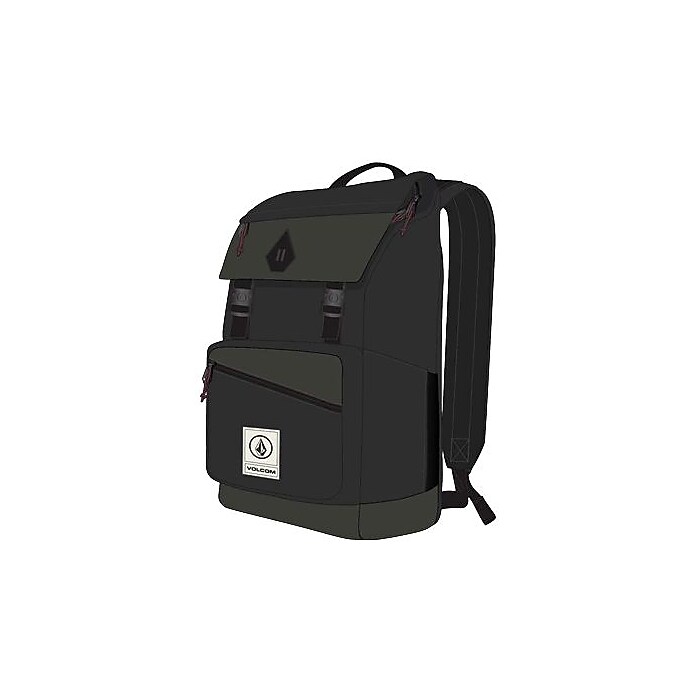 Volcom Woodward Laptop Backpack, Large, Black (D6532514-BLK  display picture 1