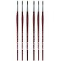 da Vinci COLLEGE Oil and Acrylic Synthetic Bristle, Round Brush, 6/Bundle (DVXVA87306-6)~#|#~3A29330E-EF9D-4F98-B2C413F0CBC734F3_sc7