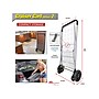 Dbest Cruiser Cart Deluxe 2 Steel Mobile Folding Utility Cart with Swivel Wheels, Silver (01-869)~#|#~3A2A92E9-5B8A-47C4-9C29E489FB93E316_sc7
