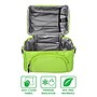 bentgo Deluxe Insulated Lunch Bag, 2-Compartment, Green (BGOBG2-G)~#|#~3A2DC381-6C36-43D5-B8FACDFBEC6F7217_sc7