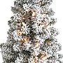 Nearly Natural Flocked Pencil Artificial Christmas Tree, 4' (T1904)~#|#~3A2E1D66-D41D-442E-A229C308C657557B_sc7