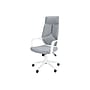 Monarch Specialties Inc. Fabric Executive Chair, Grey/White (I 7270)~#|#~3A34E3FD-CDBF-49F2-8453638FBB49E1F7_sc7