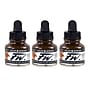 Daler-Rowney FW Acrylic Ink, Burnt Umber, 29.5ml, Pack of 3 (DRW160029223-3)~#|#~3A350940-27DE-4452-A8E3A5ABC77175F4_sc7