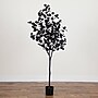 Nearly Natural Artificial Halloween Black Eucalyptus Tree, 6' (T5151)~#|#~3A37CCFD-482B-4A28-9C2FEE9259E30B0A_sc7